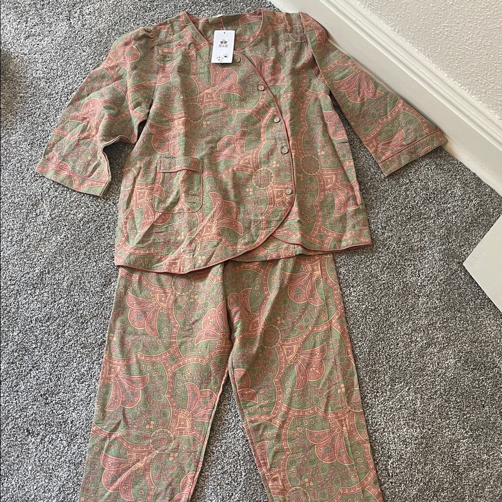 Kids Paisley Pajama Set